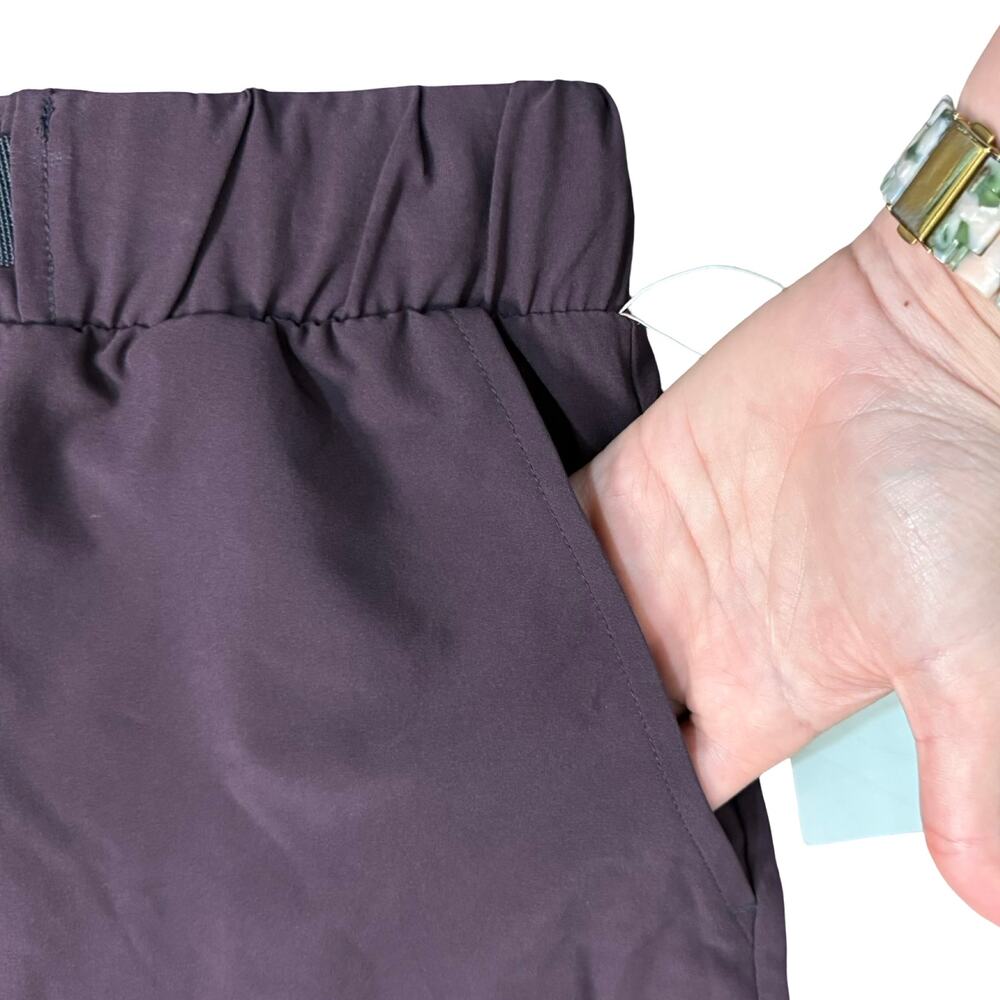 Z by Zella Eggplant Dark Purple Take A Hike Workout Shorts size XL NEW Tags - Picture 11 of 13